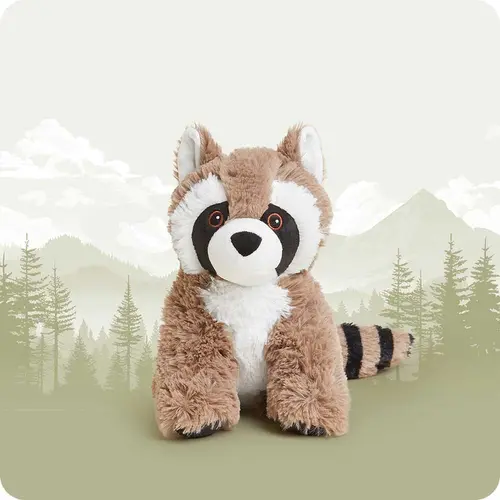 Raccoon Warmies - Heatable, Chillable, and Weighted Stuffed Animal