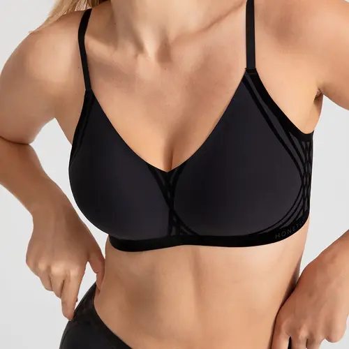 Honeylove Silhouette Wireless Bra - Comfortable Adjustable Straps & Wire-Free Construction