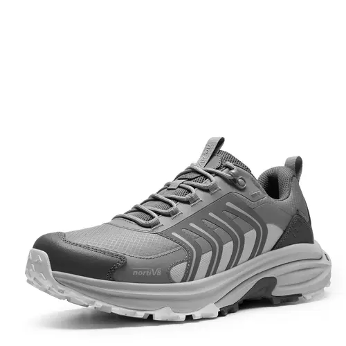 【SummerFinds】NORTIV 8 Men's Waterproof Hiking Athletic Shoes - Non-Slip, Lightweight, Comfortable Armadillo FieldLite Casual Trainers for Outdoor Trekking, Daily Wear, Mens Athletic Shoes,summerwins,father'sdaygifts