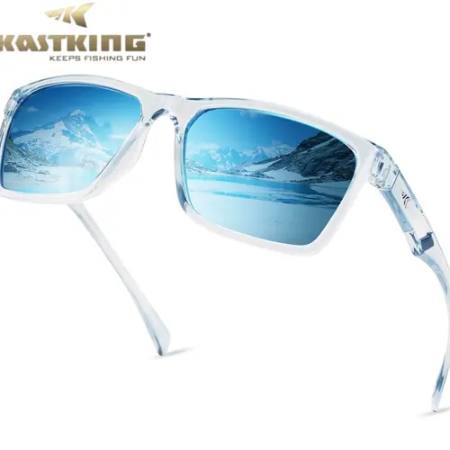 [Back to School Gift] KastKing FlatRock Sunglasses OR Huzzah Sunglasses | Polarized Sport Sunglasses for Men and Women, Ideal for Driving Fishing Cycling Running, UV Protection，Best Gift for Fishing Mom SummerVibes,Summer Survivals