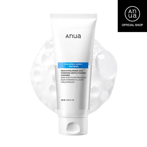 [Anua] Hydrating Gentle Foaming Cleanser (150ml/5.07fl oz.) | korean skincare, daily facial cleanser, hydrate, moisturizing