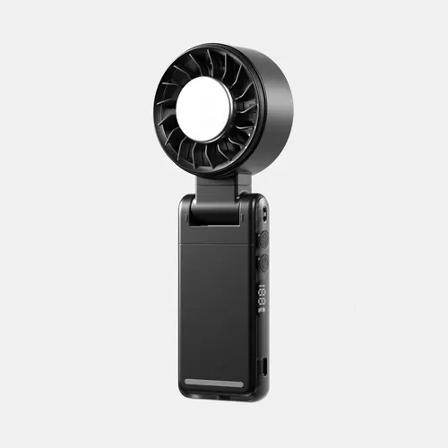 SWEETFULL 3-in-1 Portable Handheld Fan - Clip & Ice Turbo Design, 5 Speeds, 3000mAh Built-in Li-ion Battery, 360°+180° Rotatable, USA-Canadian Cup Compatible, Battery Powered Lithium-Ion Rechargeable Long-Life Portable Fan for Outdoor Activities, Travel