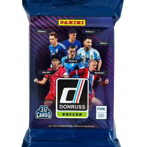 1 ( ONE PACK ) 2024/25 Panini Donruss Soccer Hobby Pack