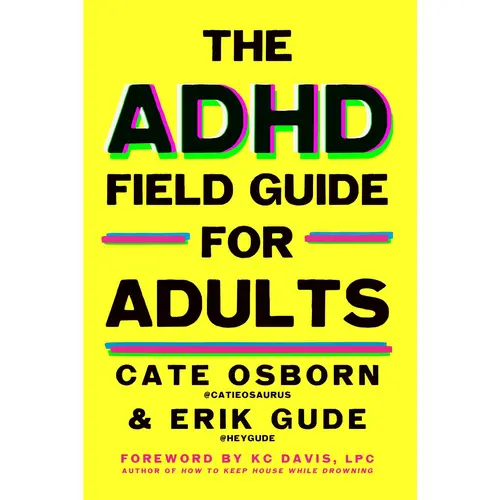 Simon & Schuster ADHD Field Guide for Adults, Hardcover Book for Podcast Creators