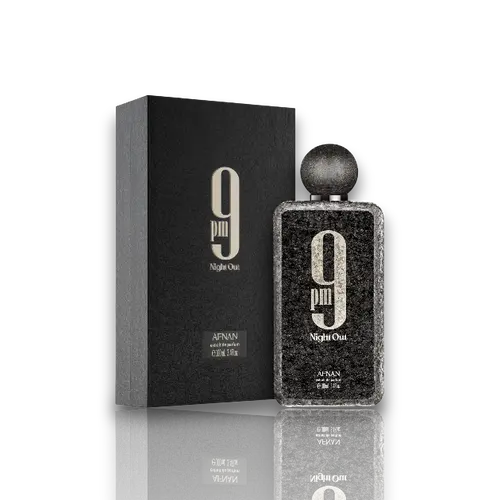 Afnan | 9 PM | Night Out | Unisex Fragrance | 100 ML 3.4 OZ | Eau De Parfum | Pitahaya - Lavender & Cognac