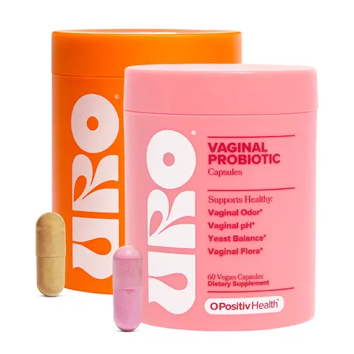 URO Happy Body Duo - 2 Probiotics for Women's Health, Gut Health, Metabolism - Addresses Odor, Bloating, Low Energy*