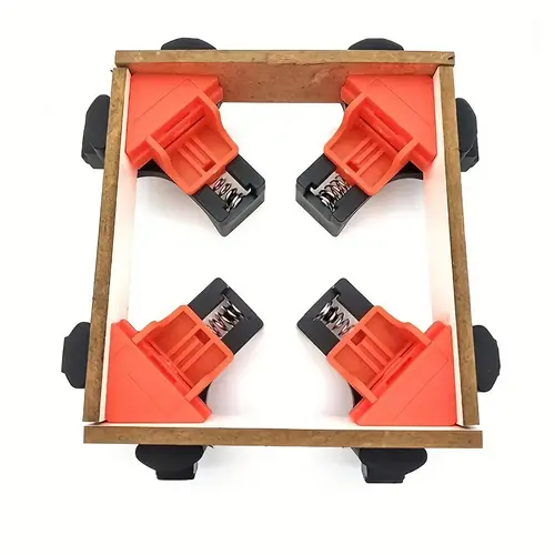 Woodworking Right Angle Clamp, Right Angle Clamp, Fixing Right Angle Tools, Suitable for Making Picture Frames, Fish Aquariums, Cabinets, Hardware, Corner Clamp