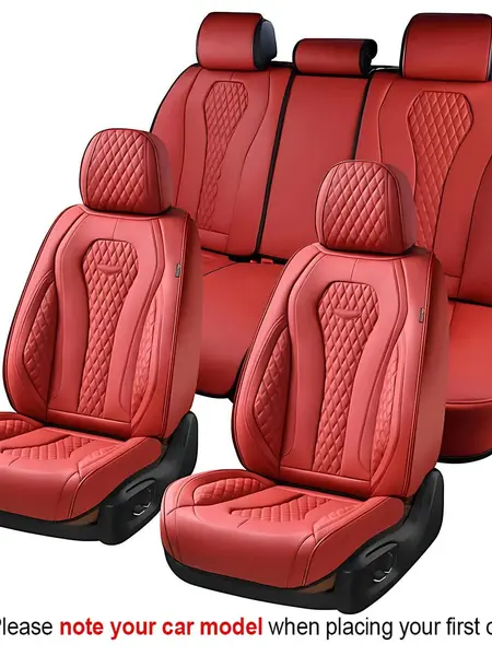 【Coverado】5 Seats Car Seat Covers Luxury Seat Covers-Versatile Fit-Fits 6000+Vehicles-1Year Warranty -Place Yr/Make/Modelin Order NotesUniversal Fit B8839 custom seatcover pick-up truck order note BlackFriday Black Friday Deal