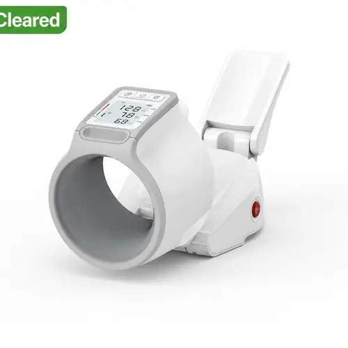 New Upper Arm Blood Pressure Monitor for Home Use, Large Backlit LCD, Automatic Cuff Expands to 7.1"-16.5", One-Touch Barrel-Type Blood Pressure Monitors, Dual User 99x2 Memory, Pearl summergarden