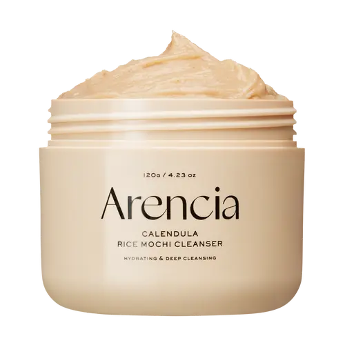 Fresh Calendula Mochi Cleanser 4.23oz - Soft & Clarifying Foaming Cleanser for Gentle Skin Care and Facial Cleansing