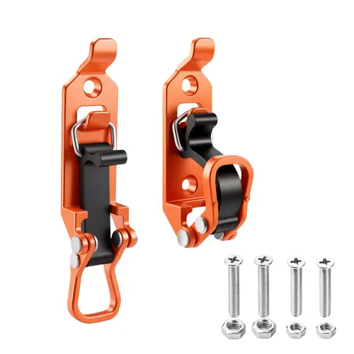 GJANSH 2Pcs Shovel Mount for Roof Rack - Heavy Duty Garage Shovel Holder,Quick Release Axe Holder Mount Kit with Screws Nut,Wall Mounting Brackets Kit for Truck Bike storage toolupgrade