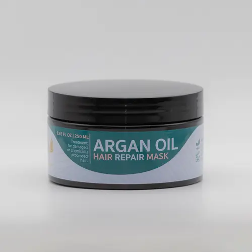 LucyGlam - Argan Oil Hair Repair mask 8 oz Sunflower Aloe Organic Haircare Aloe Vera Conditioner Castor Oil Hydrating Moisturizer hair care, Moisturizing, Natural Hair Oil