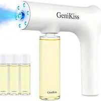 GeniKiss Electric Pet Probiotic Deodorizer Spray, Urine Odor Eliminator, Cat Litter Freshener, Plant-Based Formula for Dogs & Cats, Indoor Anti-Mite & Antibacterial Solution, Pet Complex Bioenzyme Clean Flavour Sterilisation and Mite Removal Spray
