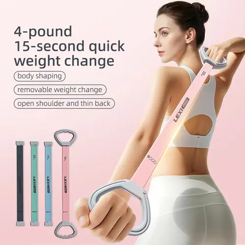 LEXIPRO Adjustable Resistance Band with Ergonomic Grips, 10-25LB Multi-Level Stretching Gear for Home Fitness, Yoga, Chest and Arm Workouts, Workout Equipment, Chest And Arm Workout Resistance Bands tiktokshopbacktoschool, Resistance Band Workout, Exercis