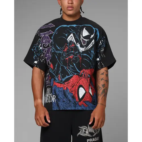 Loiter Marvel Venom Boxy T-Shirt Black