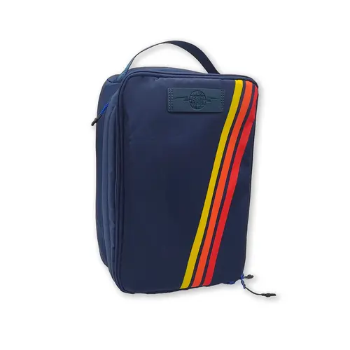 Sprints Shoe Bag: Bag for Athletes and Running Shoes, Mesh Pocket, Zip Compartment, Lightweight, Carrying Strap, Tri-Athletes, Gym Bag, Runners, Race Day
