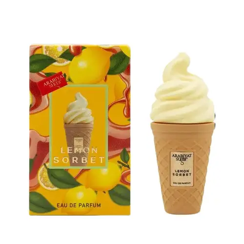 Arabiyat Lemon Sorbet Unisex Eau de Parfum (Edp) Spray - My Perfumes Arabian Scent, Citrusy Fragrance with Citrus Sweetness, Vanilla & Rum Notes, Sweet Sorbet Lift, 3.4 fl oz Edp Liquid Colognes for Adults Celebration