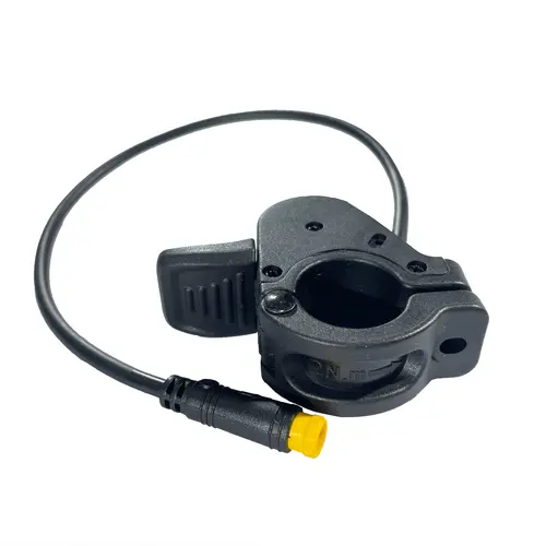 EOEOTWO GT06 Electric Scooter Direct-Fit Thumb Throttle Accelerator - High-Toughness Waterproof Shell, Speed-Sensitive Control, Plug-And-Play, Easy Installation, Pedalless Components for Commuting, Perfect Match for Beginners & Scooter Lifestyle