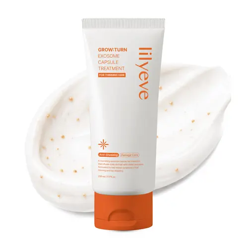 [LILYEVE] GROWTURN Capsule Haircare Treatment - Protein & Exosome Formula for Repair, Soothing, Hydrate, Clean, Dry Hair & Thicker Stronger Hair - 7.77 fl.oz.