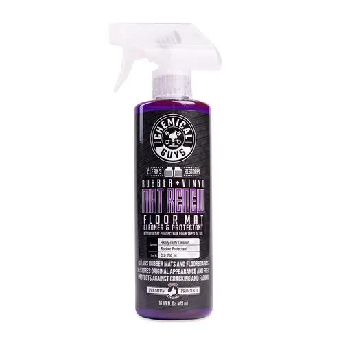 Chemical Guys Mat ReNew Rubber + Vinyl Floor Mat Cleaner & Protectant, Car Cleaning Agent, Interior Detailing Products, Car Interior Care Revitalizer, Cleans & Protects Surfaces