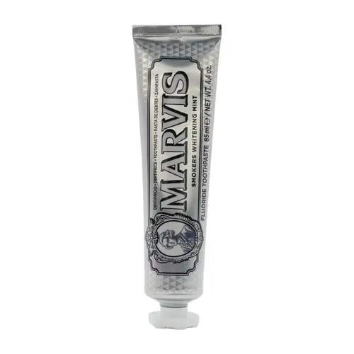 Marvis Brightening Xylitol Base Toothpaste, Daily Oral Care Product for Smokers, Mint Cleaning, Fresh Breath, 85ml, Brightening Toothpaste