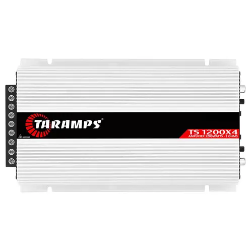 Taramps TS 1200X4 2 Ohms Class D Amplifier 4 Channels 300 Watts RMS Car Audio