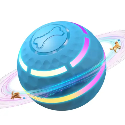 Apasiri Interactive Dog Toy, Shaky Ball Toy for Dogs, Vibrating & Automatic Moving Dog Ball, USB Rechargeable Interactive Training Toy, Durable Chew Ball for Small, Medium & Large Dogs and Cats, 3.15in / 3.74in