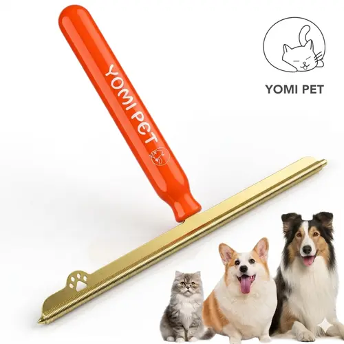 YOMI PET Car Mat Pet Hair Remover Brush Reusable Dog Cat Hair Cleaner Efficient Carpet Tool for Rugs and Mats