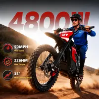 Electric Bike for Adults, 4800W Peak Electric Bike, 60V 30AH Battery, 17"/14" Big Tires, Dual Disc Brakes, All-Terrain Mountain E-Bike summerwins,summerwins,camping essentials