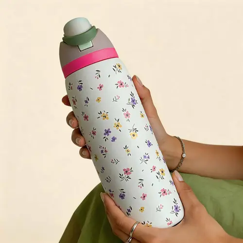Stainless Steel Reusable Vacuum Insulated Water Bottle Flask, Insulated Bottles, 24/32/40 Oz Capacity, Dual-Layer Design, Double Wall Insulated, Portable, Insulated Travel Drinkware, Ideal for Sports & Travel, Birthday Gift