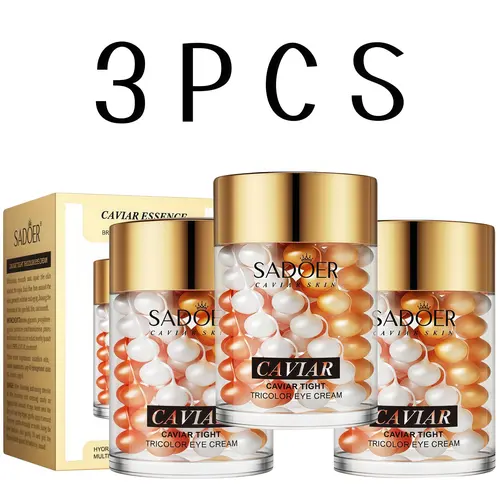 Caviar Essence Eye Cream 60g, Refreshing & Moisturizing Eye Care Lotion for Women, Korean Skincare, Holiday & Summer Beauty Supplies  Gel Hydrating Hydrate Moisture Moisturizer instant lift,travel essentials   #backtoschool #tiktokshopbacktoschool