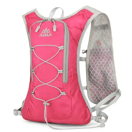 Running Hydration Bladder Backpack, Multi-Functional Skin Pack for Cycling & Fitness, Breathable Reflective Vest for Men & Women, Trail Running, Sport Outdoor