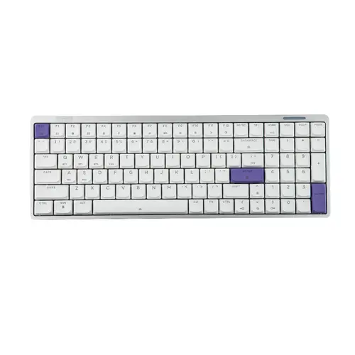 EPOMAKER Luma100 Wireless 96% Mechanical Keyboard QMK/VIA & CNC Metal Transparent PC Keycap Thocky Hot-Swappable Kailh Linear Switch Tri-Mode 2.4Ghz/BT/USB keyboards for gaming creamy keyboard dealsforyoudays