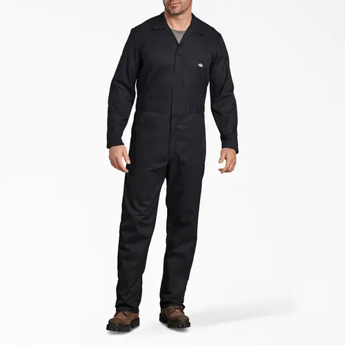 Dickies Men's FLEX Cooling Long Sleeve Coveralls, Full Zip, Workwear Style Elastic Fabric
