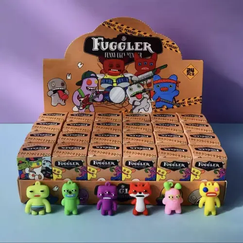 Kawaii Creepy Keychain Mystery Box 24PCS | Ugly Monster Dolls, Trendy Bag Charms, Easter Basket Stuffers & Cute Holiday Gifts