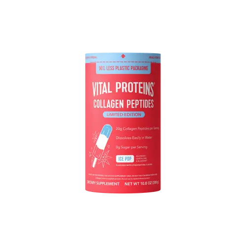 Vital Proteins Collagen Peptides Powder, Promotes Hair, Nail, Skin, Bone and Joint Health, Ice Pop, 10.5 oz