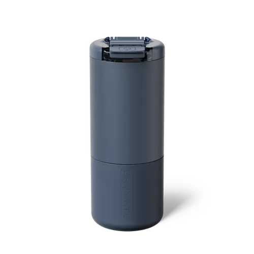 BrüMate Strova 18oz Ceramic-Lined Coffee Tumbler | 18oz Insulated Coffee & Travel Mug | 100% Leakproof BevLock Lid | Built-in Silicone Sleeve | Cup-Holder Friendly