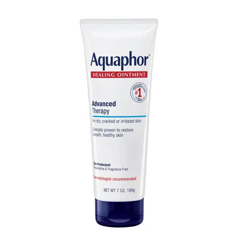 Aquaphor Healing Ointment Advanced Therapy Skin Protectant - 7 oz Tube, Body Care Face Body Moisturizer, Hydrating Ointment Cream, Moisturizing Soothing Balm for Dry Cracked Skin