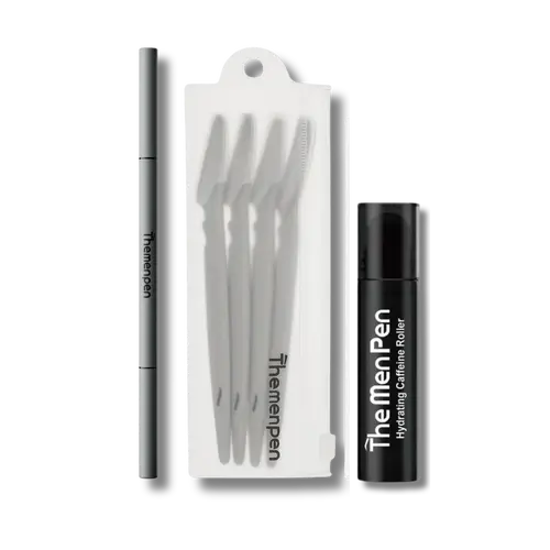 Men's Hair Care Pen Refresher Kit, Caffeine-Infused, Hydrating, Water-Proof, Hair Restore Solution
