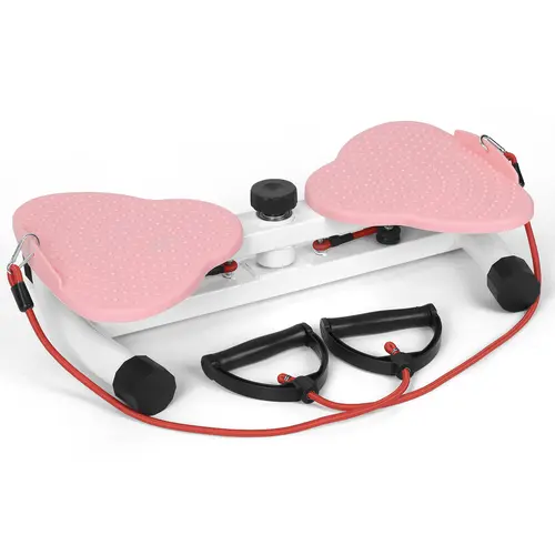 Waist Twisting Machine, ABS Core Abdominal Trainer with Resistance Bands, Portable Home Gym Equipment for Stomach Workouts, Stomach Workout Equipment, Sports Ab Machine, Home Workout