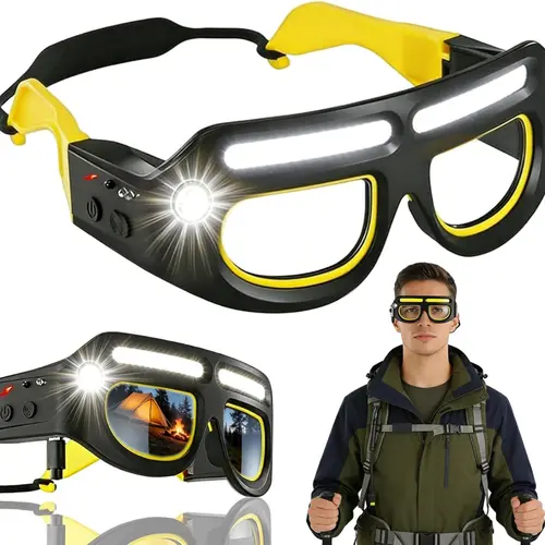 USB Rechargeable High Lumen Headlamp - High Power Flashlights, Bright LED Torches, Multifunctional LED Lamp with Multi-Level Dimming, Long Battery Life, Compact Portable Lighting Solutions for Camping, Cycling, Holiday Gifts