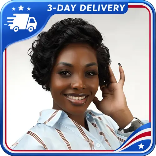 Dultev 13x6 Wear Go Pixie Cut Wigs 008 for Women 180% Density Glueless Lace Front Layered Luxury Beauty Curly HD Human Hair Wig #tiktokshopsummersale