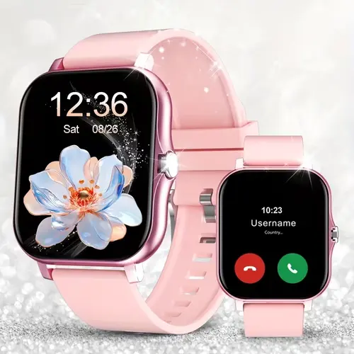 1.83-inch Full Touchscreen Built-in Display Smart Watch, Casual Sports Fitness Tracker with Affordable Smart Watch Features - Perfect Festive Gift Pick for Boyfriend