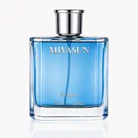 MivaSun Midnight Ocean Men's Citrus Aromatic Woody EDP, Long-Lasting Perfume with Fresh Lemon, Lavender & Patchouli Notes, 3.4 fl oz Fragrance Bottle, Boosts Social Attraction & Confidence, Ideal Valentine's Day Gift