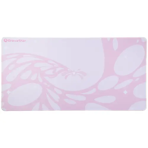 GravaStar Large Anti-Slip Mouse Pad - 31.5x15.7in Rubber Base, Stitched Edge, Anti-Scratch Desk Accessory, Smooth Surface, PU Leather, Gamer Stuff for PC & Office Use (Pink Summerwins), Office Accessories,back to school,back to school haul
