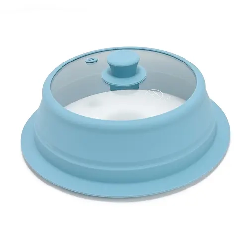 Henning Lee Collapsible Glass Microwave and Cookware Cover