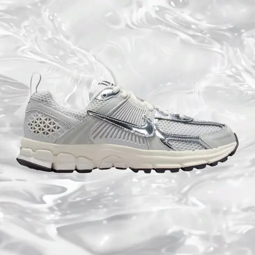 Nike Zoom Vomero 5 'Photon Dust Chrome' Women's & Youth Running Sneakers, Breathable Mesh Running Shoes, Lightweight Training Runner Footwear with Responsive Cushioning, All-Season Lace Closure