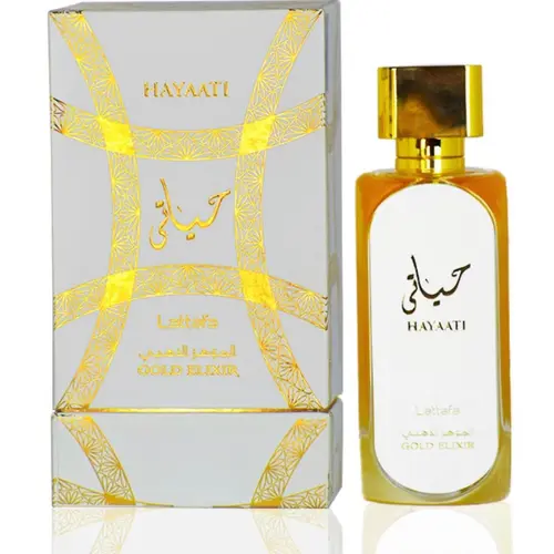 Lattafa Hayaati Gold Elixir 100ML 3.4 Fl Oz Eau de Parfum