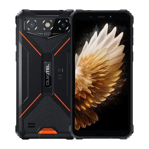 OUKITEL G3 Rugged Mobile Phone - 16GB+128GB, 6300mAh Battery, Android 14, 4G Dual SIM, Waterproof Unbreakable Cellphone for Work Use,back to school,back to school haul