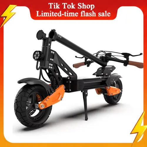 Dual Suspension High Speed Scooter, Folding Escooter with 800W Motor, 48V 15.6Ah Battery, 31 mph Top Speed, 30 mi Range, 10-inch Tires, Foldable Design, Ideal for Campus Riding & Commuting (Sports & Outdoor Scooters Equipment)